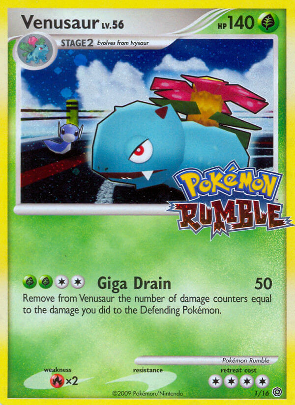 Venusaur (1/16) [Pokémon Rumble] | Exor Games Summserside