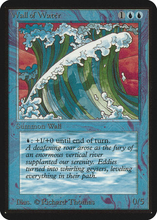 Wall of Water [Limited Edition Alpha] | Exor Games Summserside