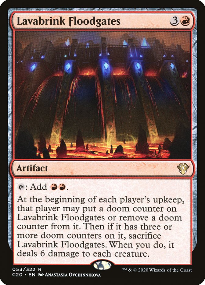 Lavabrink Floodgates [Commander 2020] | Exor Games Summserside