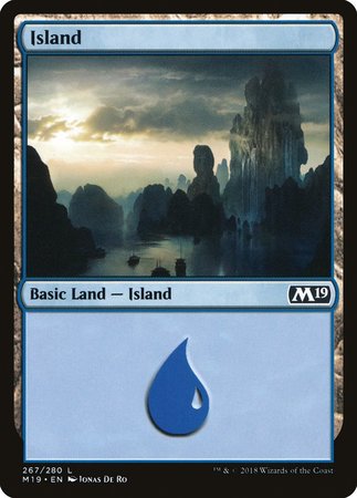 Island (267) [Core Set 2019] | Exor Games Summserside