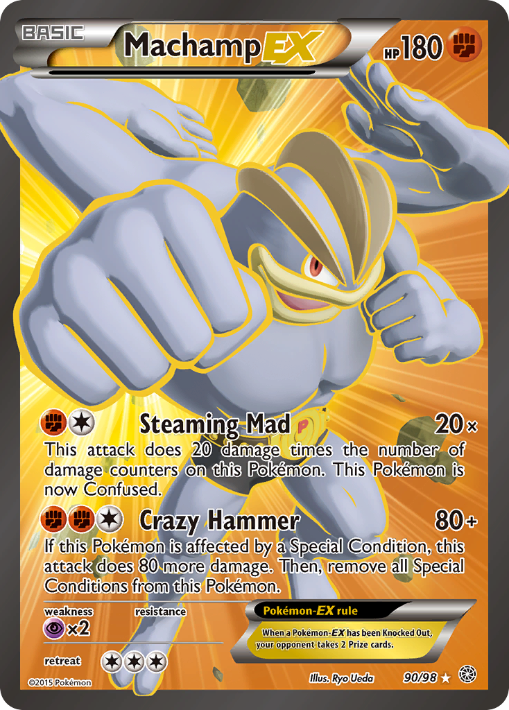 Machamp EX (90/98) [XY: Ancient Origins] | Exor Games Summserside