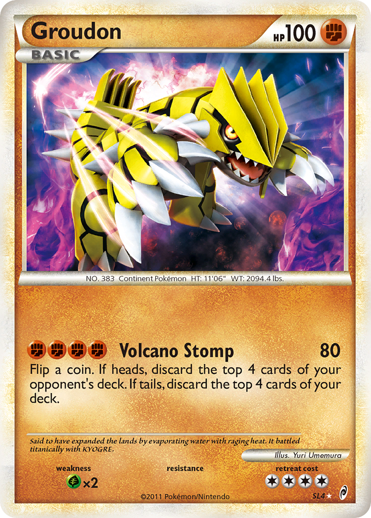 Groudon (SL4) [HeartGold & SoulSilver: Call of Legends] | Exor Games Summserside