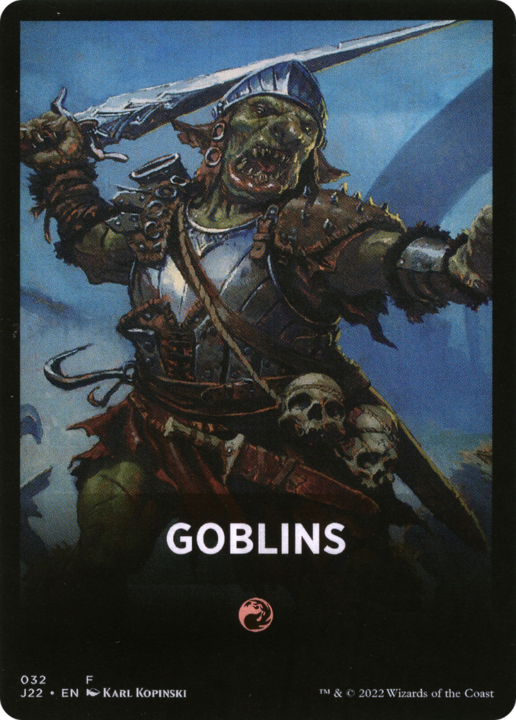 Goblins Theme Card [Jumpstart 2022 Front Cards] | Exor Games Summserside