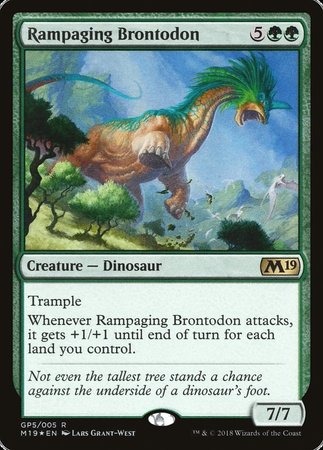 Rampaging Brontodon (2018 Gift Pack) [M19 Gift Pack] | Exor Games Summserside