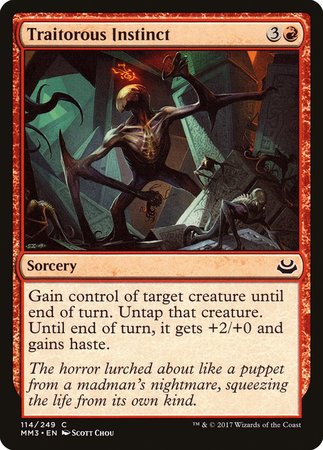 Traitorous Instinct [Modern Masters 2017] | Exor Games Summserside