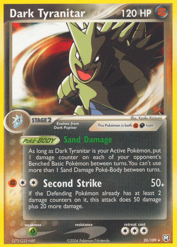 Dark Tyranitar (20/109) [EX: Team Rocket Returns] | Exor Games Summserside