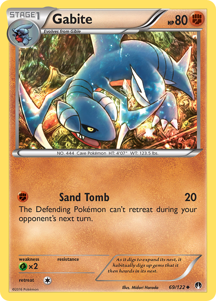 Gabite (69/122) [XY: BREAKpoint] | Exor Games Summserside