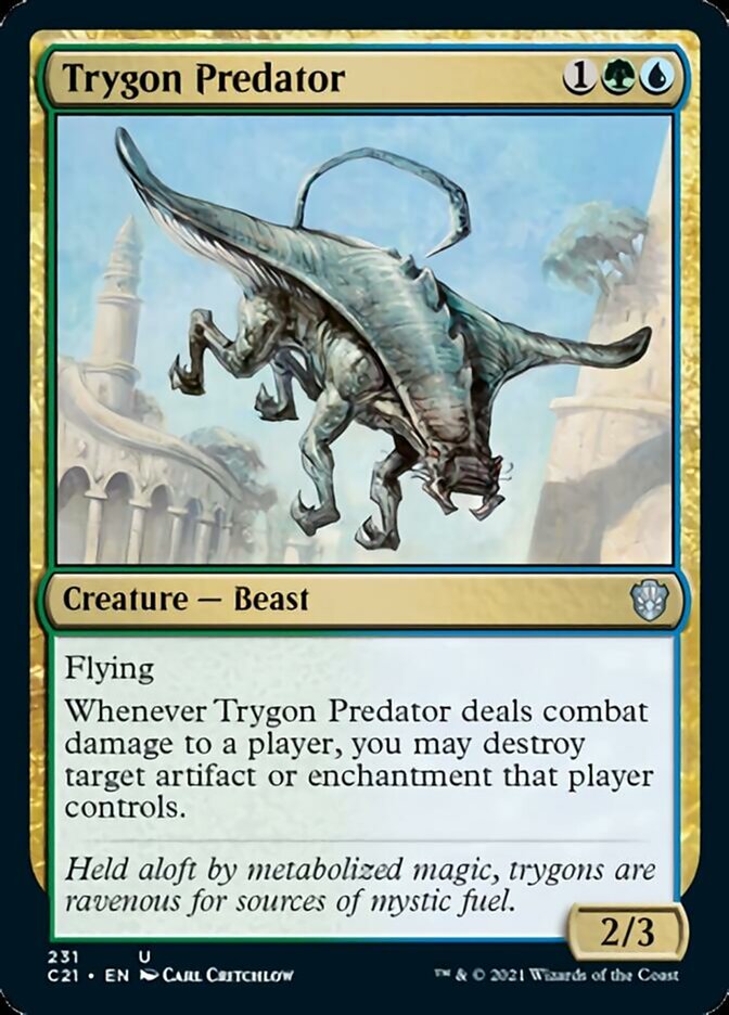 Trygon Predator [Commander 2021] | Exor Games Summserside