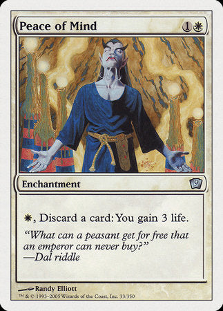 Peace of Mind [Ninth Edition] | Exor Games Summserside