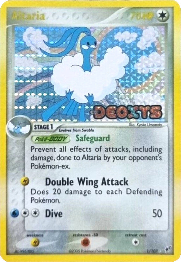 Altaria (1/107) (Stamped) [EX: Deoxys] | Exor Games Summserside