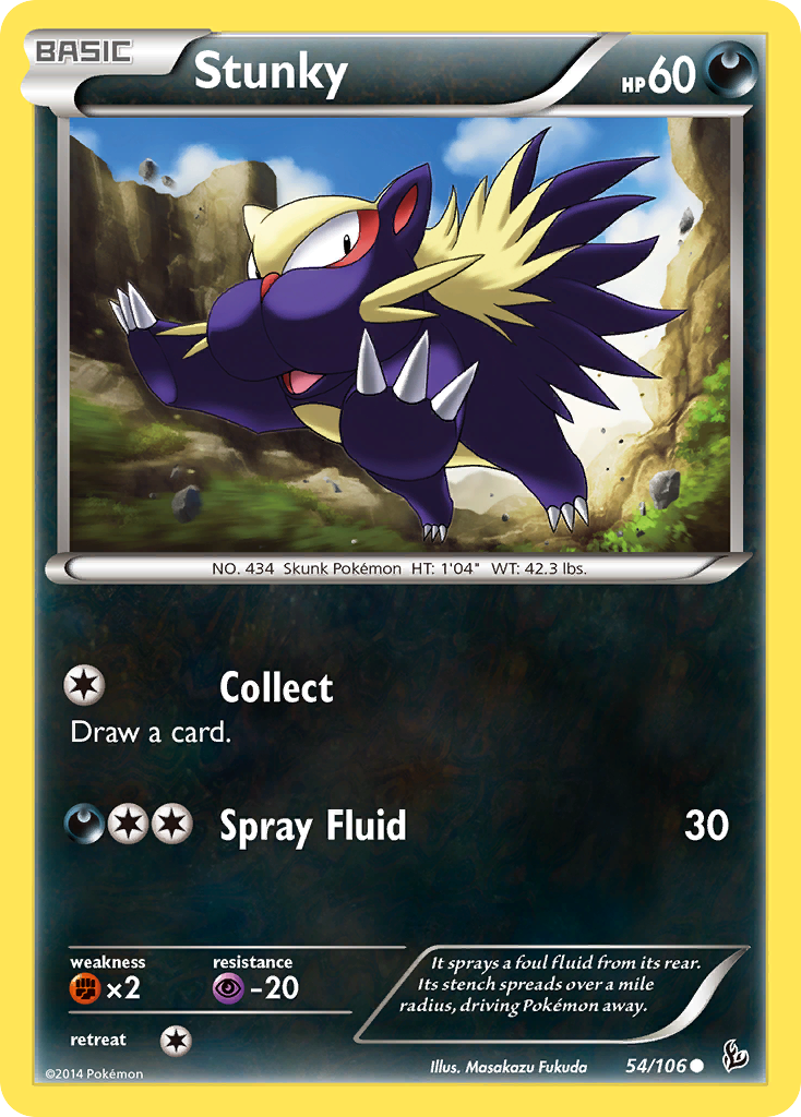 Stunky (54/106) [XY: Flashfire] | Exor Games Summserside