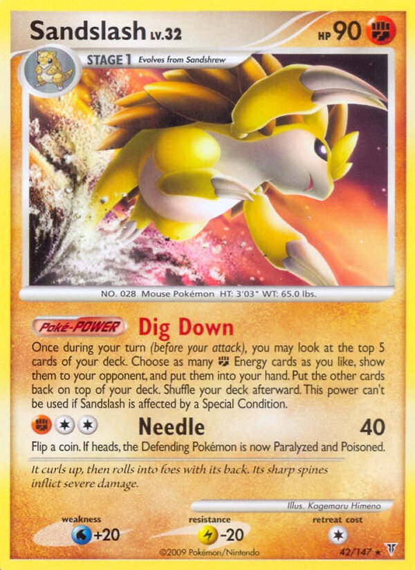 Sandslash (42/147) [Platinum: Supreme Victors] | Exor Games Summserside