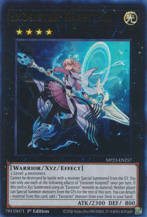Exosister Kaspitell [MP23-EN257] Ultra Rare | Exor Games Summserside