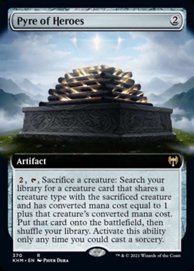 Pyre of Heroes (Extended Art) [Kaldheim] | Exor Games Summserside