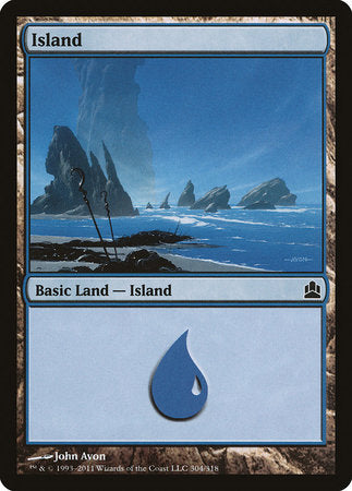 Island (304) [Commander 2011] | Exor Games Summserside