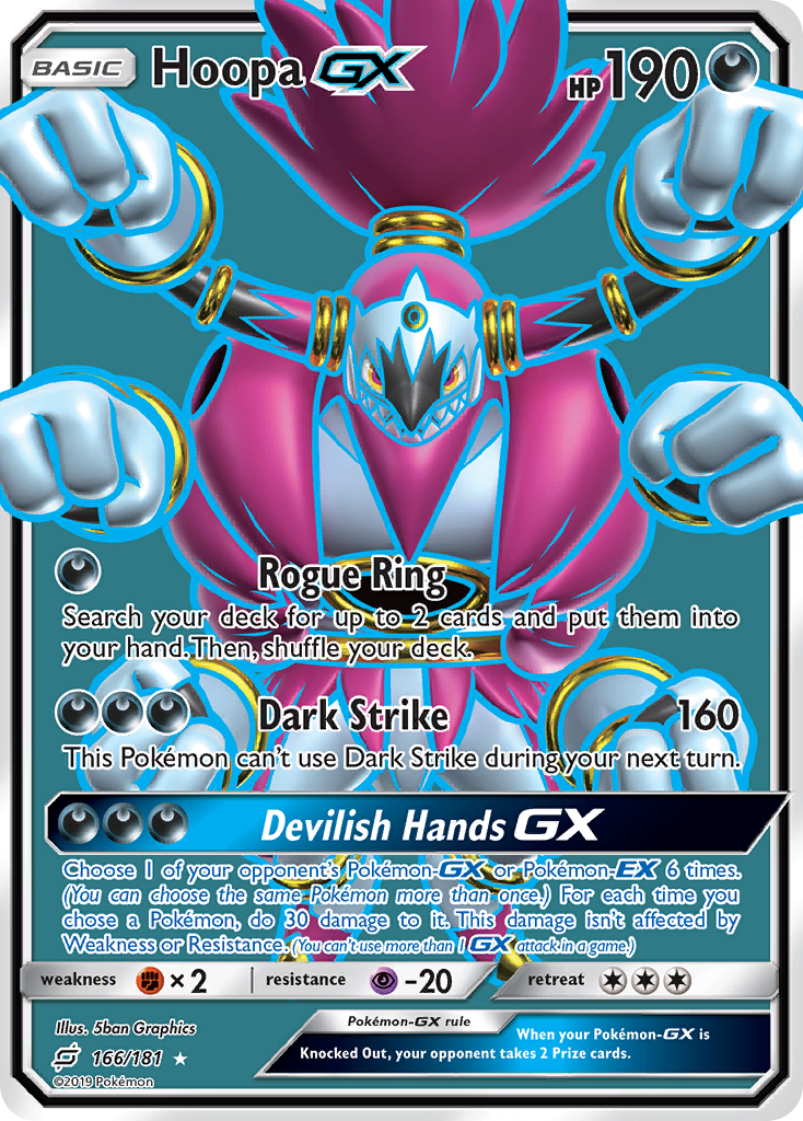 Hoopa GX (166/181) [Sun & Moon: Team Up] | Exor Games Summserside