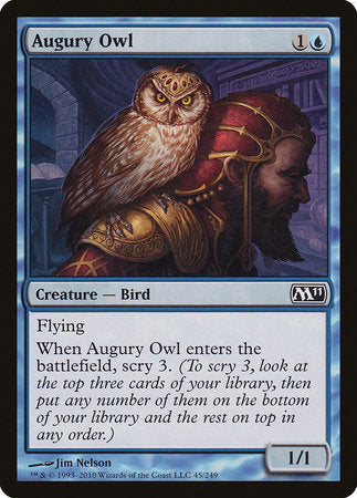 Augury Owl [Magic 2011] | Exor Games Summserside