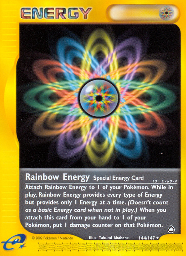 Rainbow Energy (144/147) [Aquapolis] | Exor Games Summserside