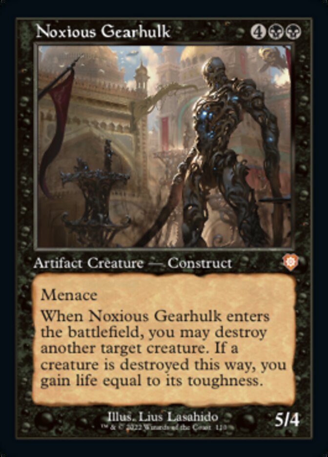 Noxious Gearhulk (Retro) [The Brothers' War Commander] | Exor Games Summserside