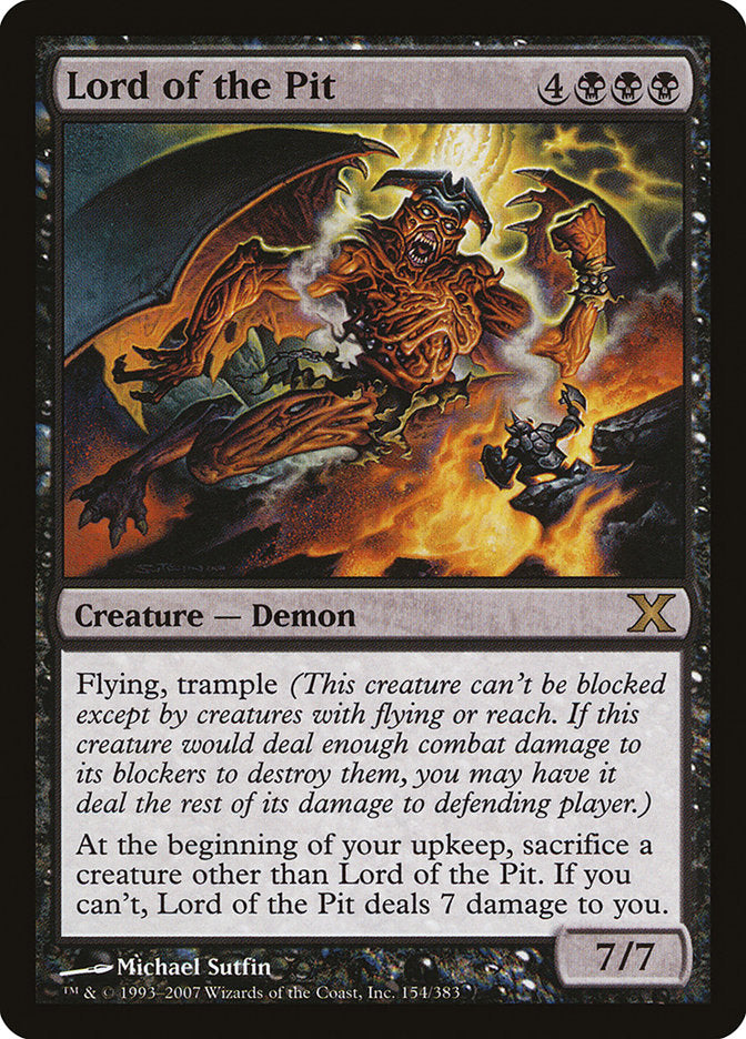 Lord of the Pit [Tenth Edition] | Exor Games Summserside
