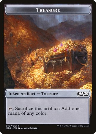 Treasure Token [Core Set 2020 Tokens] | Exor Games Summserside