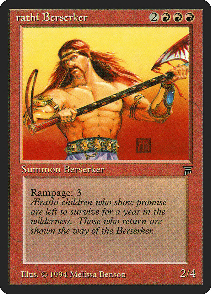 Aerathi Berserker [Legends] | Exor Games Summserside