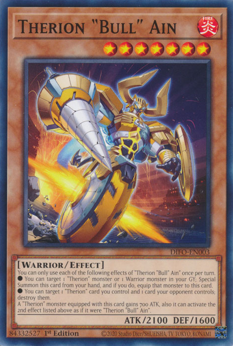Therion Bull Ain [DIFO-EN003] Common | Exor Games Summserside