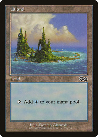 Island (338) [Urza's Saga] | Exor Games Summserside