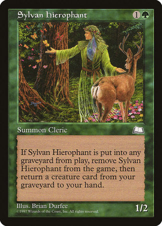 Sylvan Hierophant [Weatherlight] | Exor Games Summserside