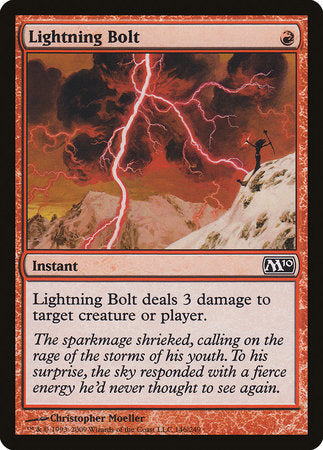 Lightning Bolt [Magic 2010] | Exor Games Summserside