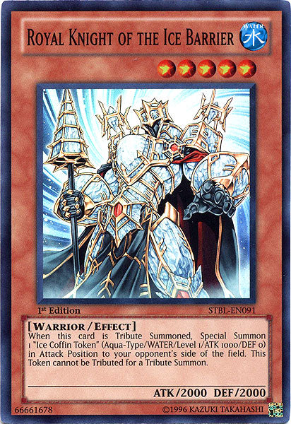 Royal Knight of the Ice Barrier [STBL-EN091] Super Rare | Exor Games Summserside