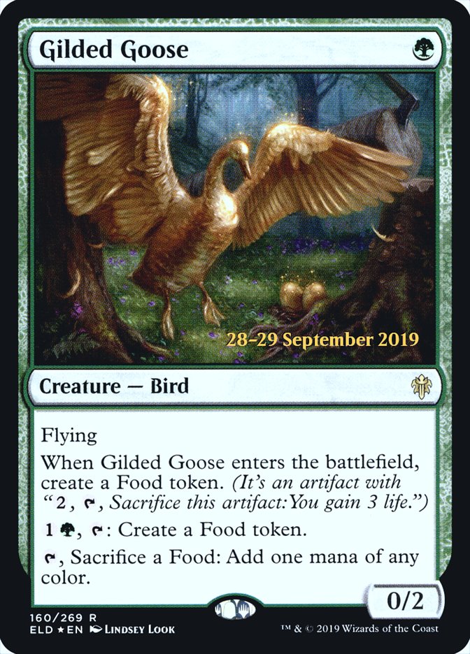 Gilded Goose  [Throne of Eldraine Prerelease Promos] | Exor Games Summserside