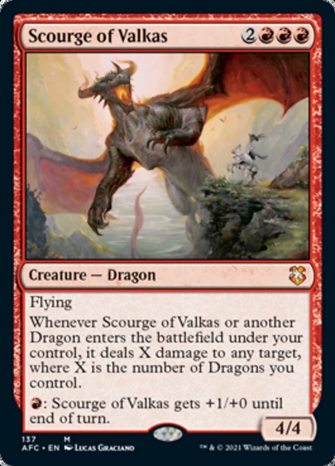 Scourge of Valkas [Dungeons & Dragons: Adventures in the Forgotten Realms Commander] | Exor Games Summserside