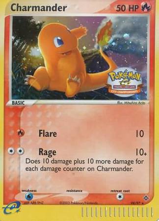 Charmander (98/97) (City Championship Promo) [EX: Dragon] | Exor Games Summserside