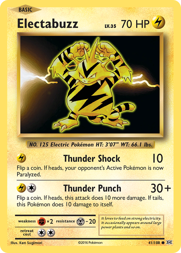 Electabuzz (41/108) [XY: Evolutions] | Exor Games Summserside