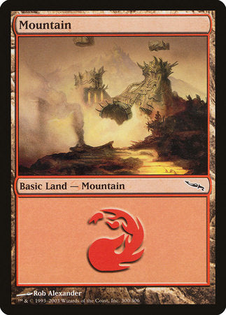 Mountain (300) [Mirrodin] | Exor Games Summserside
