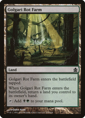 Golgari Rot Farm [Commander 2011] | Exor Games Summserside
