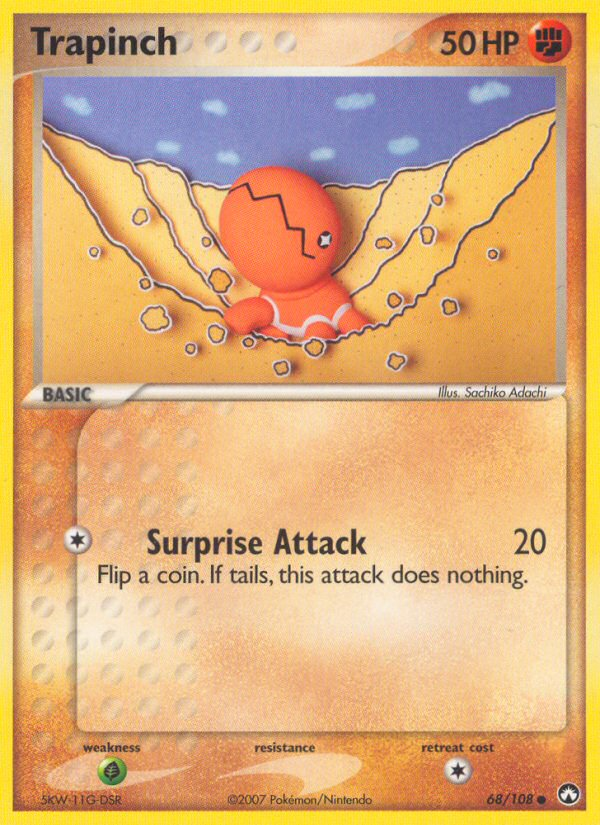 Trapinch (68/108) [EX: Power Keepers] | Exor Games Summserside