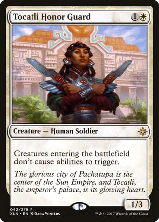 Tocatli Honor Guard [Ixalan Promos] | Exor Games Summserside