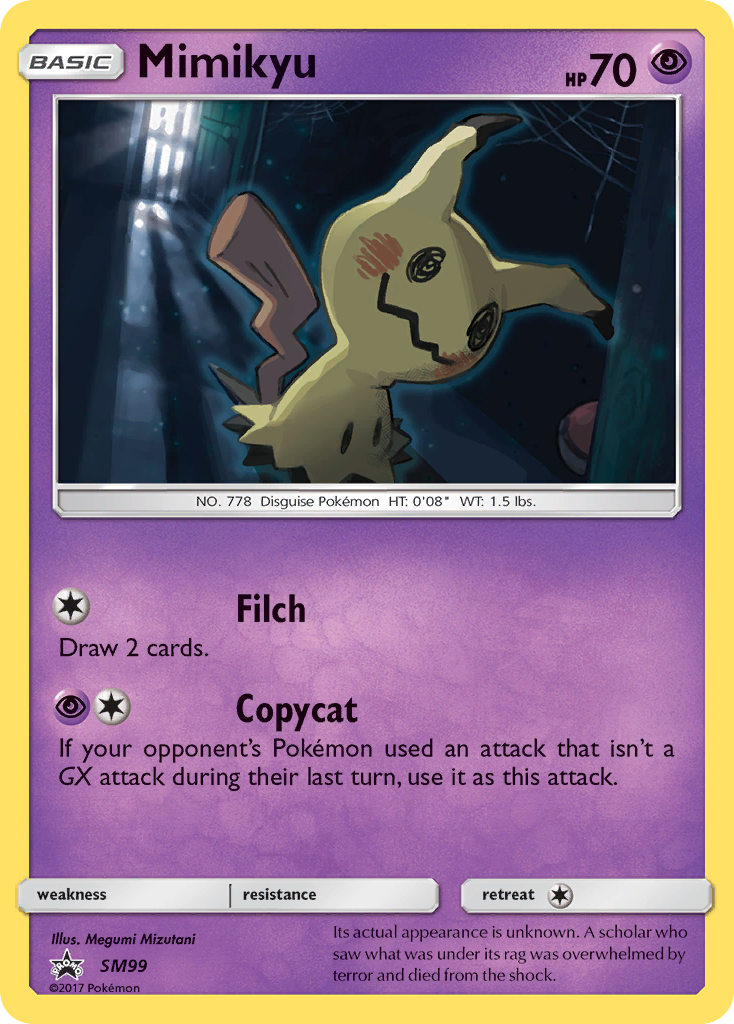 Mimikyu (SM99) [Sun & Moon: Black Star Promos] | Exor Games Summserside