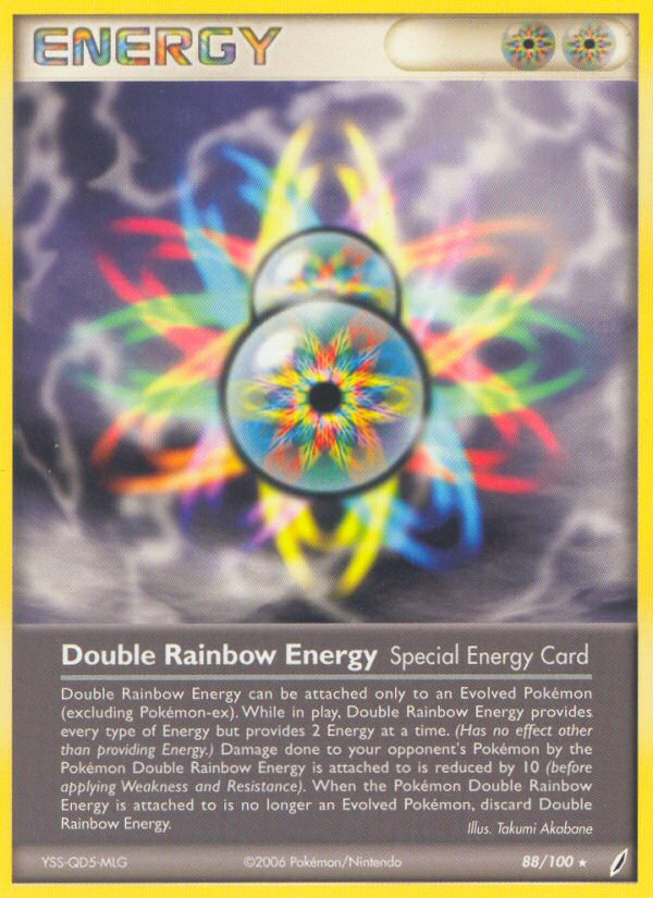 Double Rainbow Energy (88/100) [EX: Crystal Guardians] | Exor Games Summserside