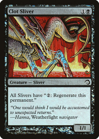 Clot Sliver [Premium Deck Series: Slivers] | Exor Games Summserside