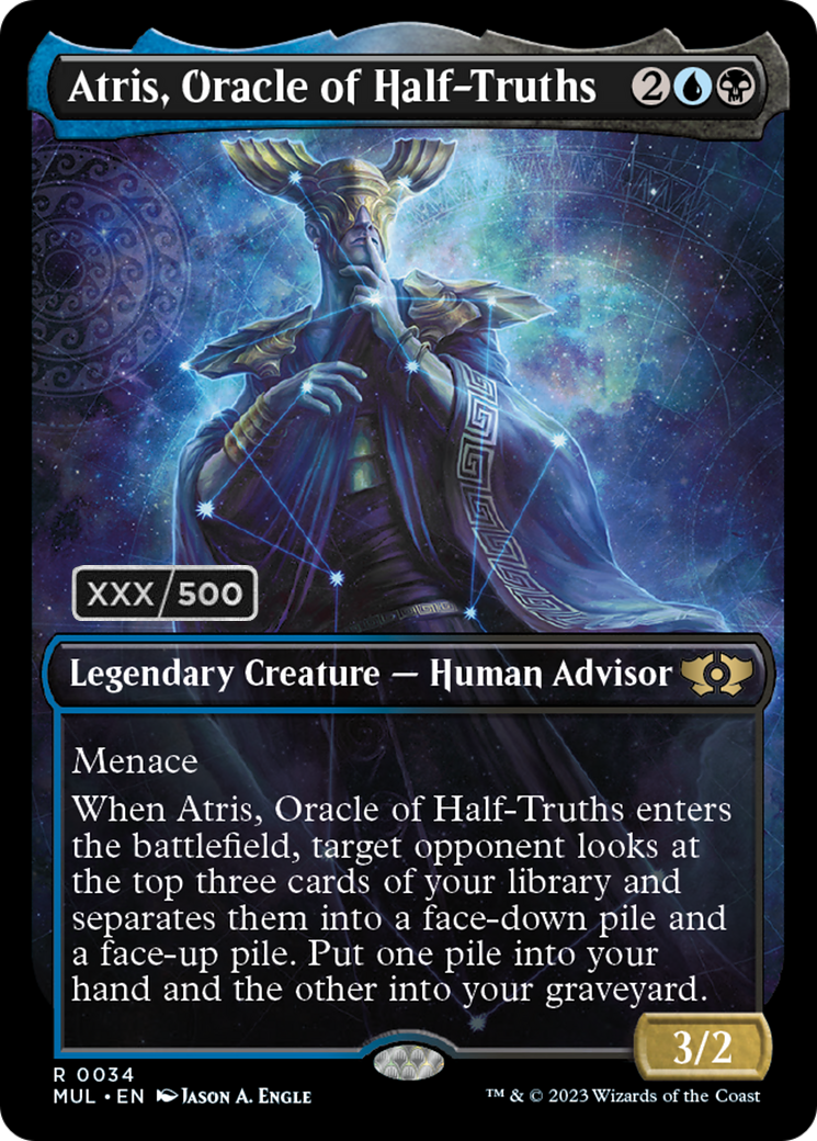 Atris, Oracle of Half-Truths (Serialized) [Multiverse Legends] | Exor Games Summserside