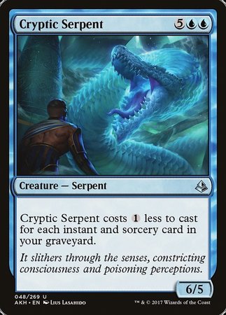 Cryptic Serpent [Amonkhet] | Exor Games Summserside