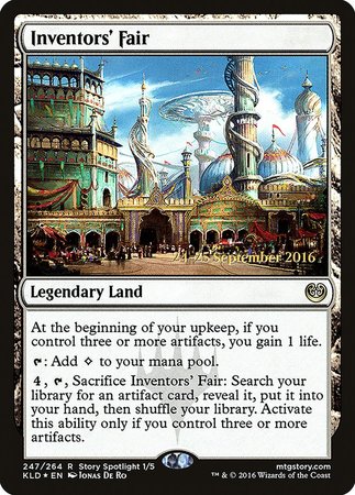 Inventors' Fair [Kaladesh Promos] | Exor Games Summserside