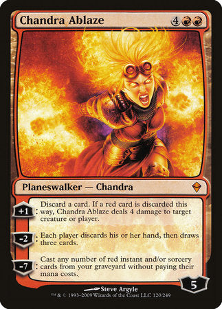 Chandra Ablaze [Zendikar] | Exor Games Summserside