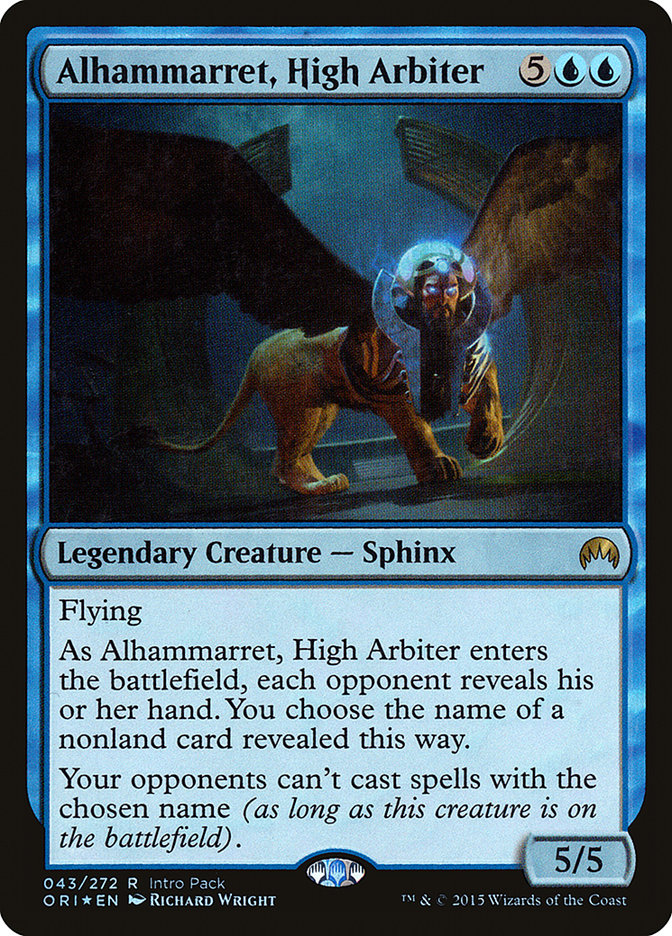 Alhammarret, High Arbiter [Magic Origins Promos] | Exor Games Summserside