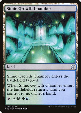 Simic Growth Chamber [Commander 2019] | Exor Games Summserside
