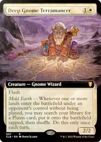 Deep Gnome Terramancer (Extended Art) [Commander Legends: Battle for Baldur's Gate] | Exor Games Summserside