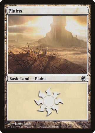 Plains (231) [Scars of Mirrodin] | Exor Games Summserside